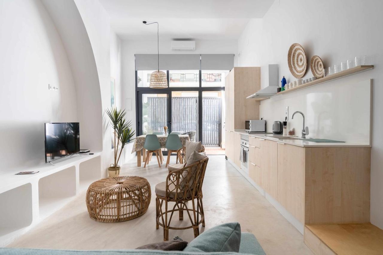 Exclusivo Loft Con Terraza En Ciudad Artes Y Cienc Valência Exterior foto